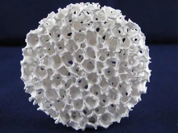 Application of foam ceramic filter material in automobile castings